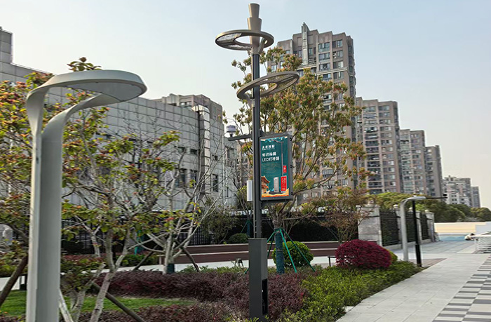 灯杆屏
