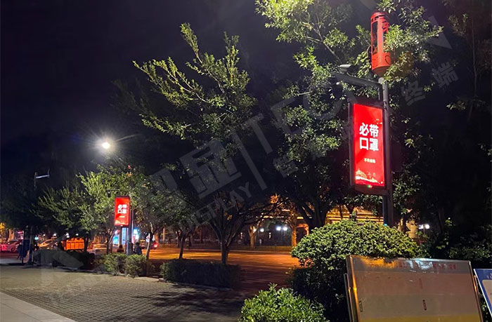 福建龙岩小学周边道路LED灯杆屏.jpg
