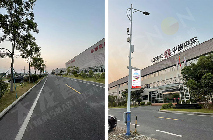 佛山中车四方轨道车辆有限公司灯杆屏已点亮.jpg 佛山中车四方轨道车辆有限公司灯杆屏已点亮.jpg