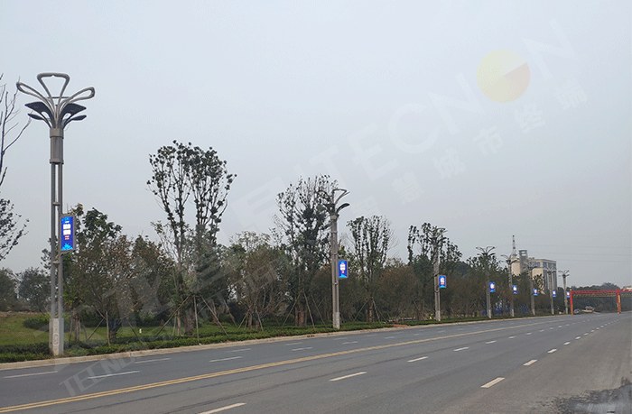 灯杆屏实时远程内容更新 灯杆屏实时远程内容更新