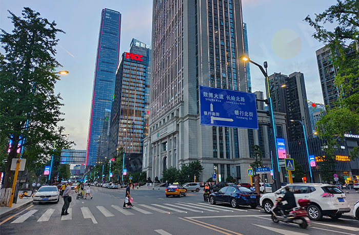 LED灯杆屏矩阵
