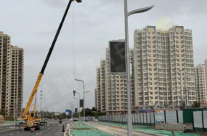 灯杆屏城市能源互联网嵌入 灯杆屏城市能源互联网嵌入